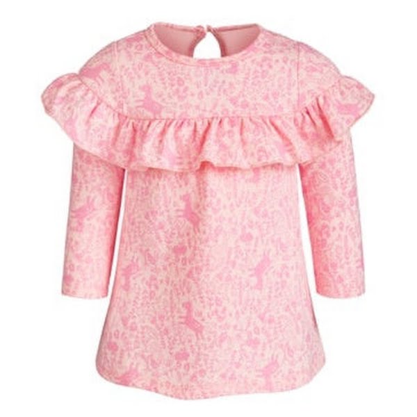 First Impressions Baby Girls Print Ruffle Dress, 6-9 Months