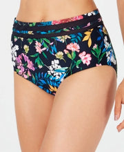 Tommy Hilfiger Carnival Rosa Floral Mesh High-Waist Bikini Bottoms