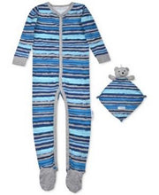 Max & Olivia Baby Boys 2-Pc. Footie Pajama and Blankie, Choose Sz/Color