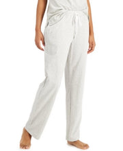 Charter Club Cotton Knit Pajama Pants, Gray, Size Medium