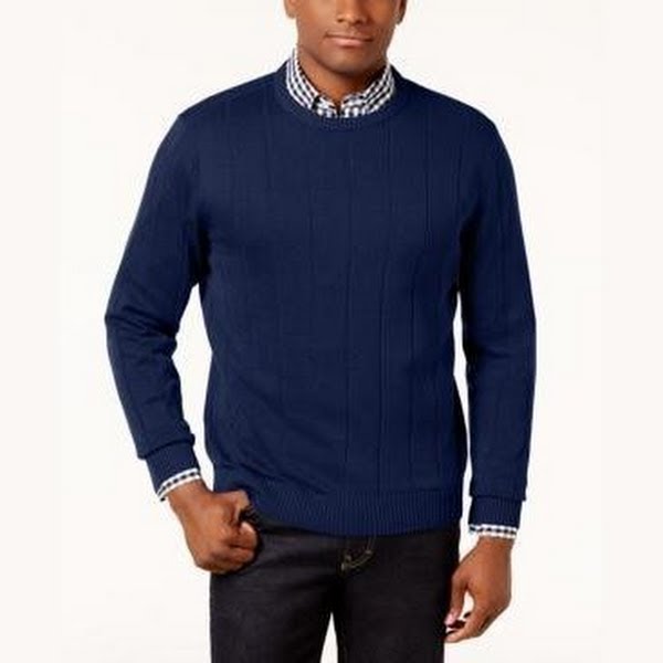 Club Room Mens Ribbed Sweater