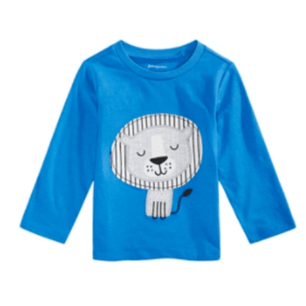 First Impressions Boys Long Sleeve Print T-Shirt