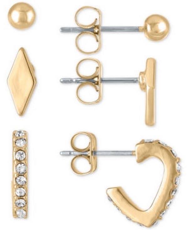 Rachel Rachel Roy Stud Earrings 3-Pc. Gift Set - Multi