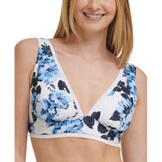 Tommy Hilfiger Womens Floral-Print Bikini Top, Choose Sz/Color
