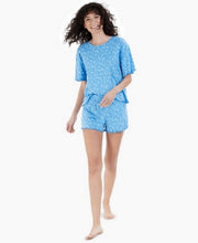 Jenni Lettuce-Edge Pajama Shorts Set