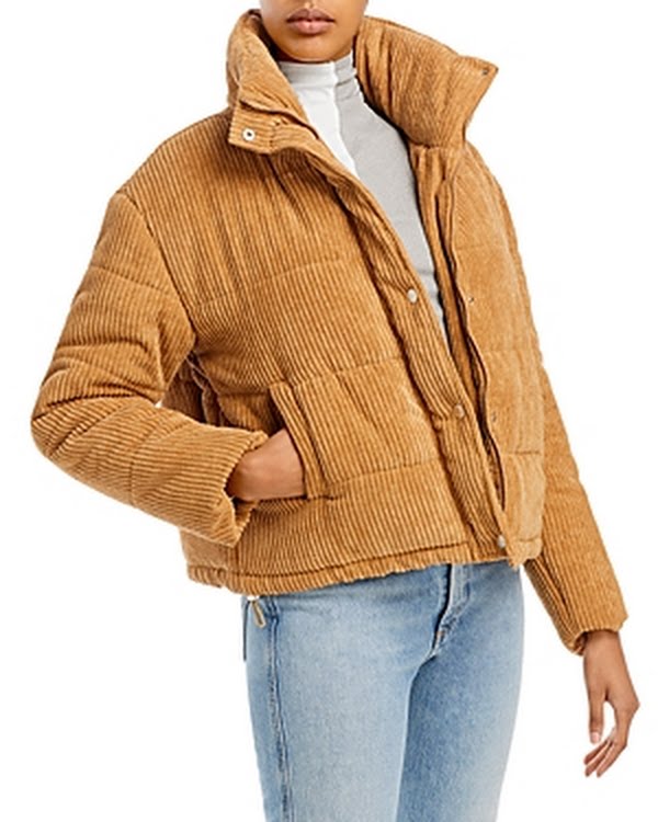 Bagatelle. Nyc Corduroy Puffer Jacket, Size XS