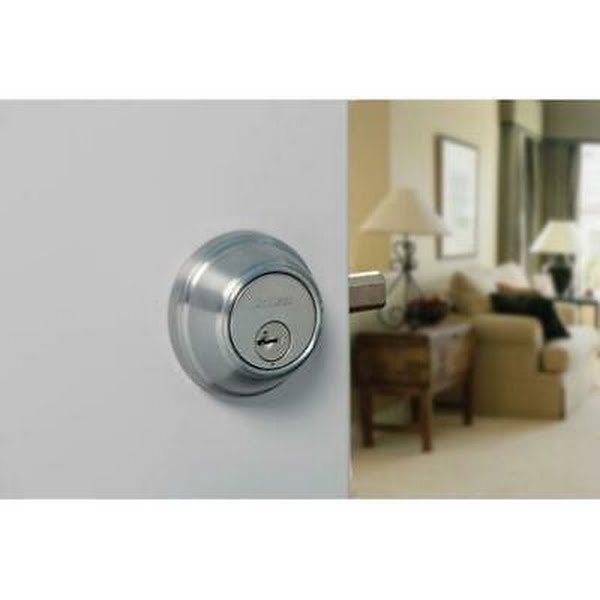 Kwikset 660 26D SMT RCAL Deadbolt, Satin Chrome with SmartKey