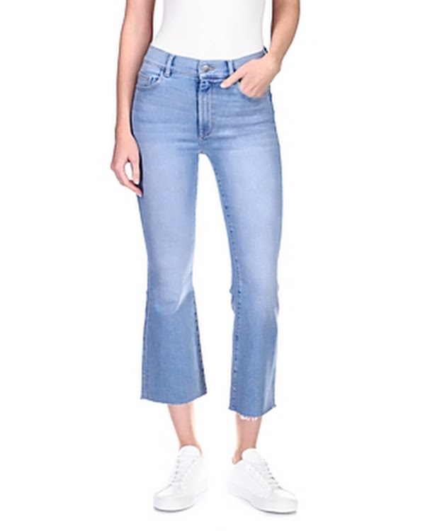 DL1961 Womens Bridget Boot Denim Cropped Bootcut Jeans, Various Sizes