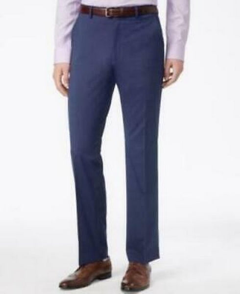 Alfani Mens Pindot Slim Fit Dress Pants, Size 33W