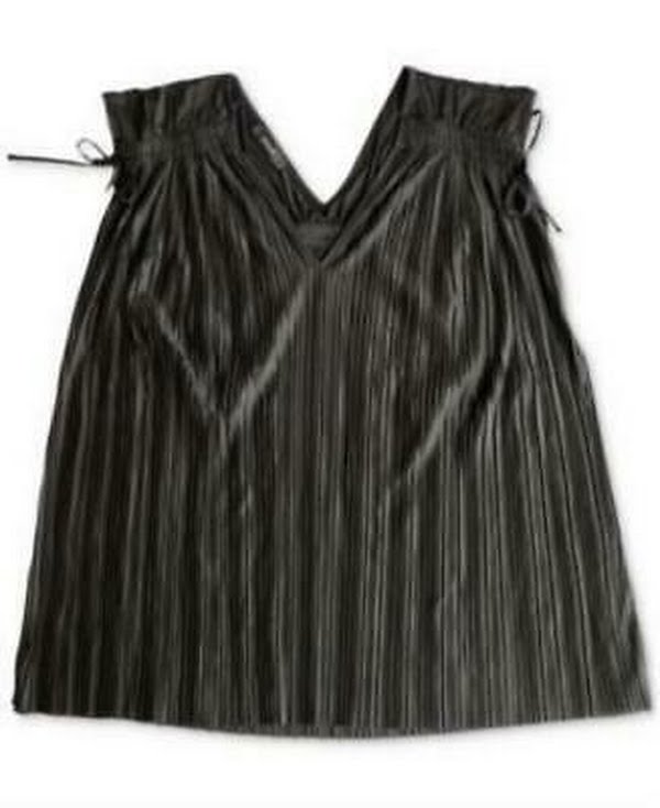 Alfani Pleated Ruched Top