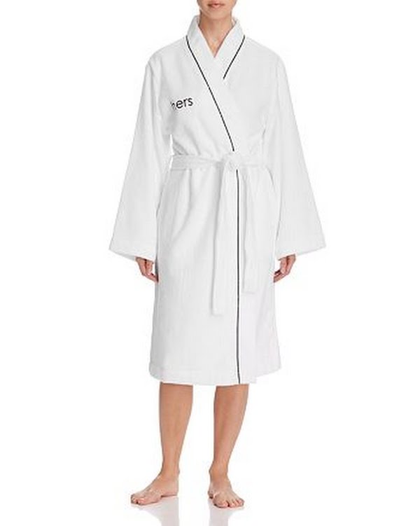 Hudson Park Collection Hers Bath Robe, One Size